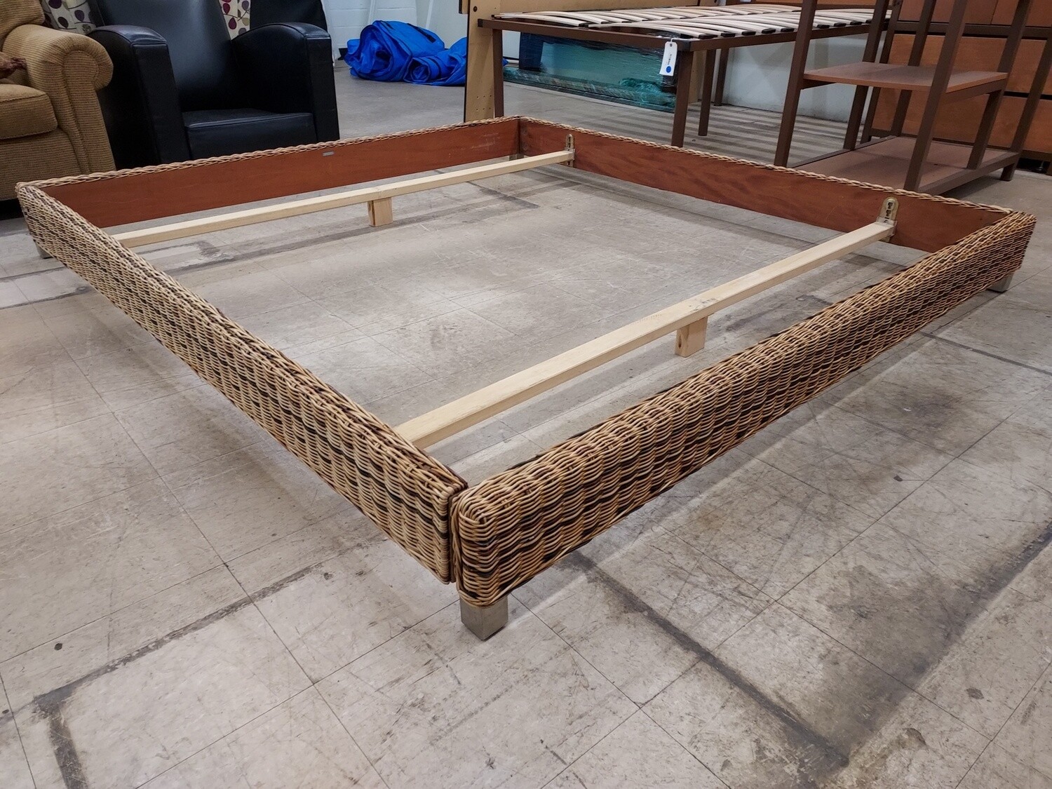 Gervasoni Wicker King Sized Bedframe