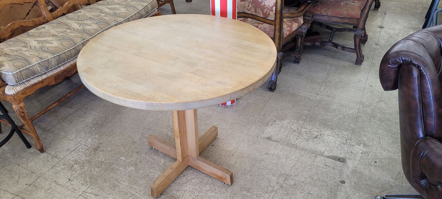 Itty-bitty Butcher Block Table