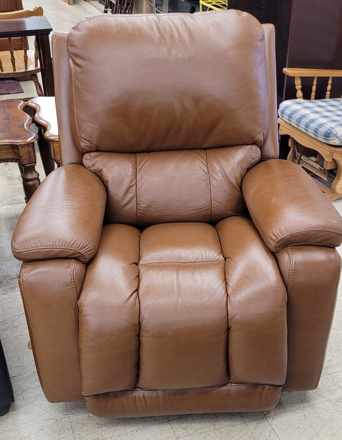 Milk Chocolate La-Z-Boy Swivel Recliner