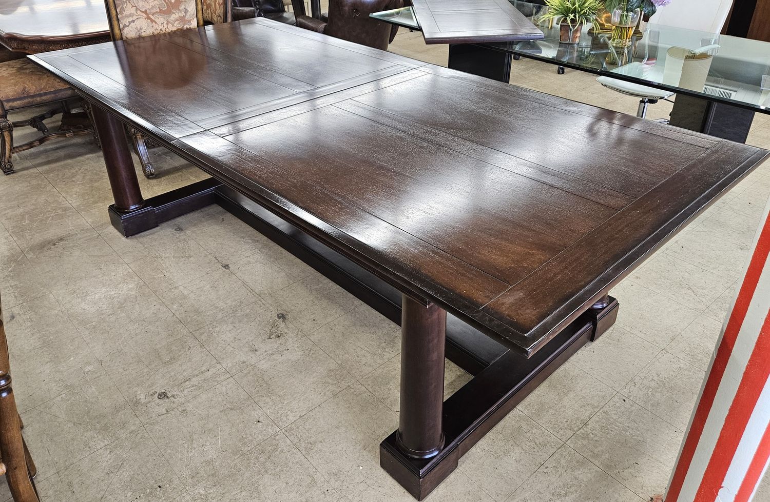 Restoration Hardware Solid Wood Dining Table w/ Chairs