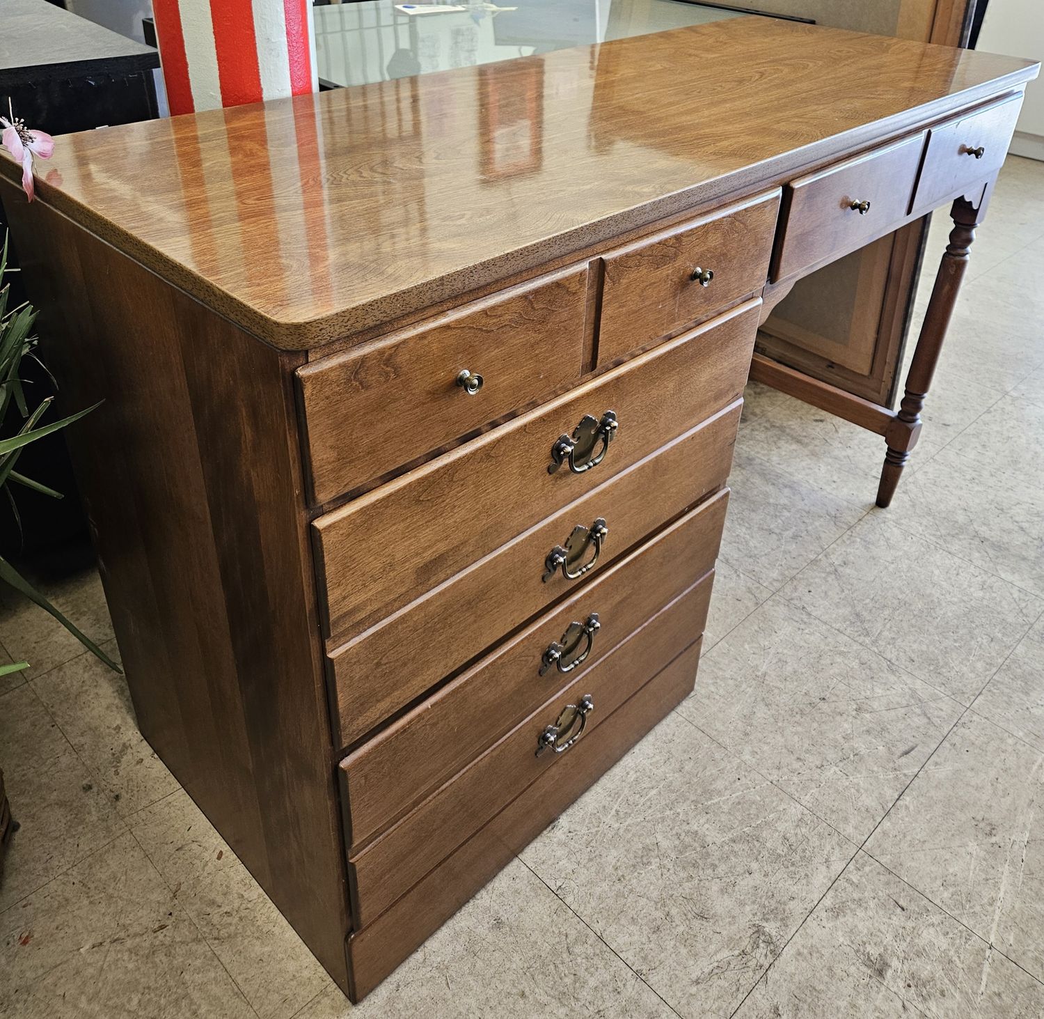 Maple Ethan Allen Writing Desk