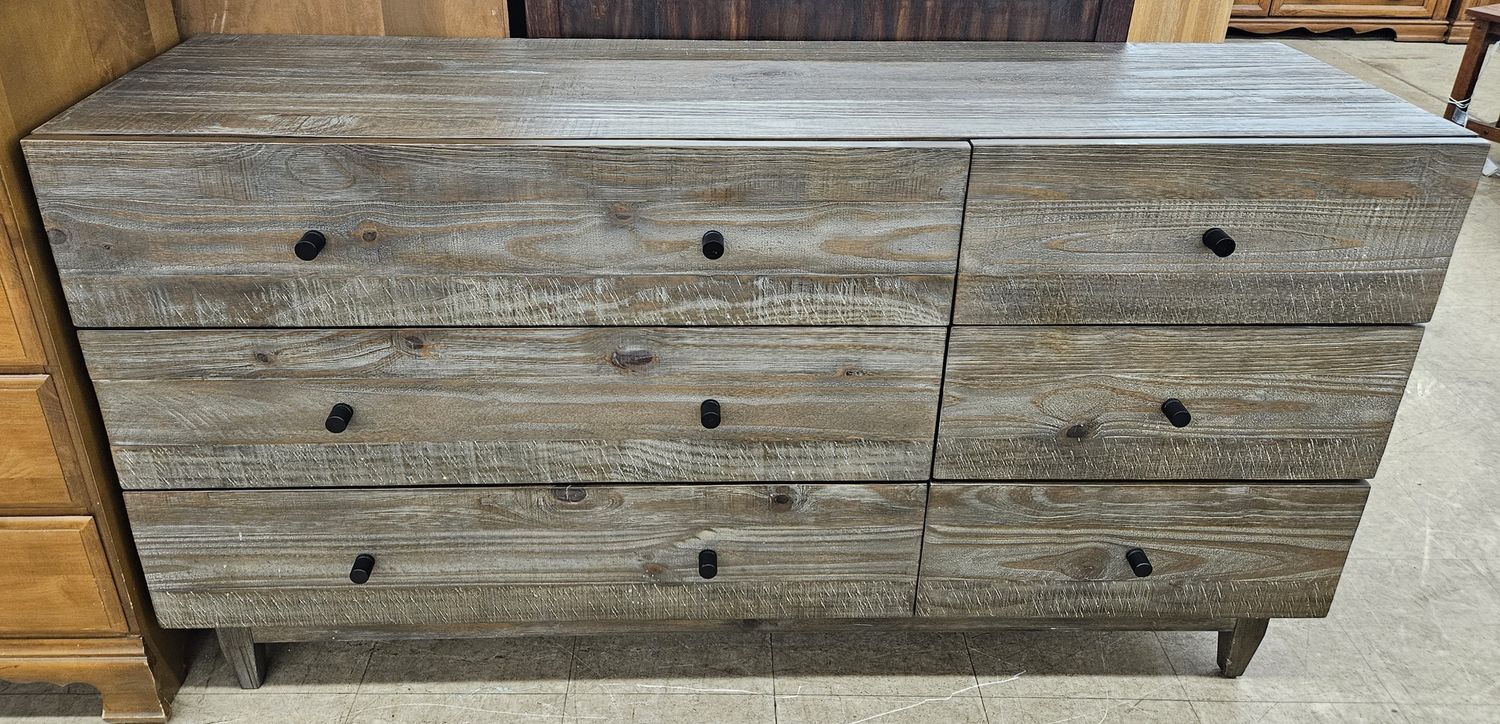 Rustic-Modern Lowboy Dresser
