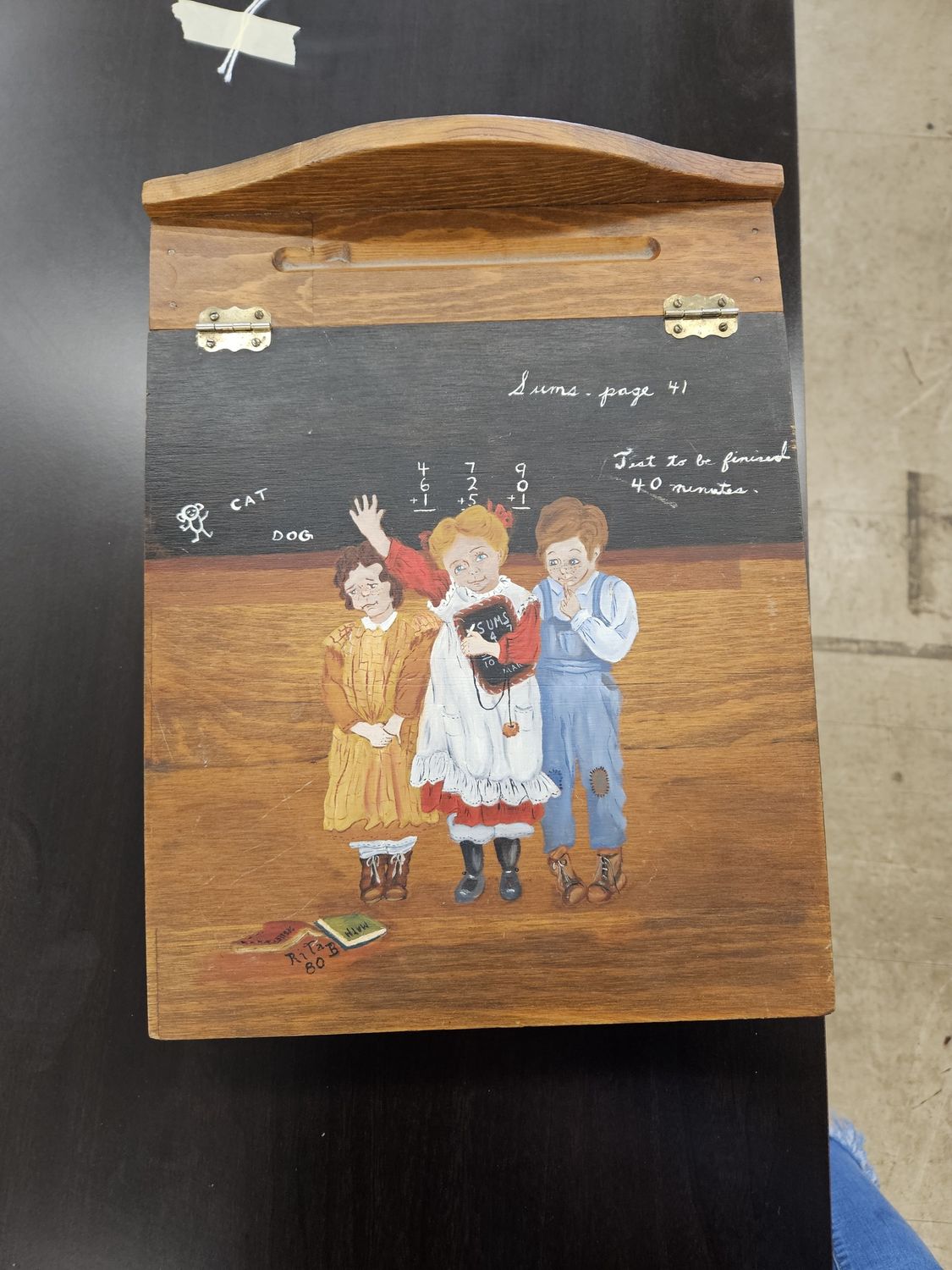 Charming Hand Painted Children&#39;s Box