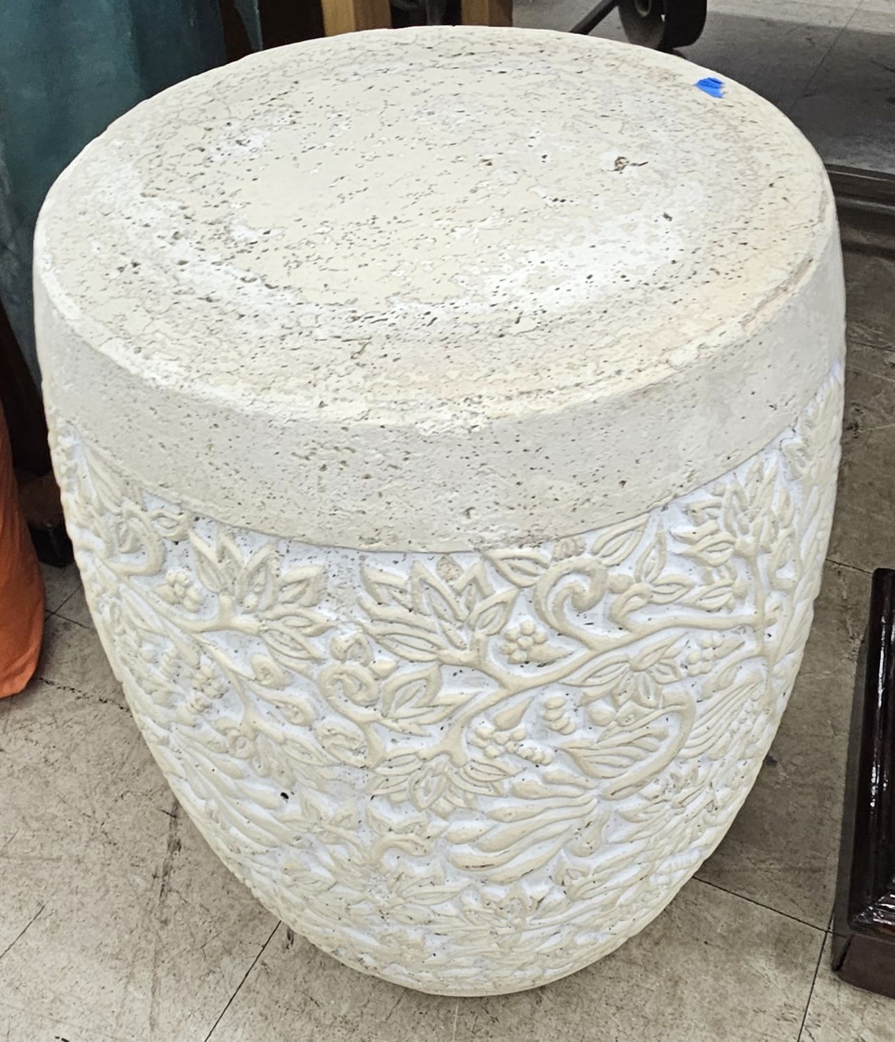 Stone Block Garden Seat