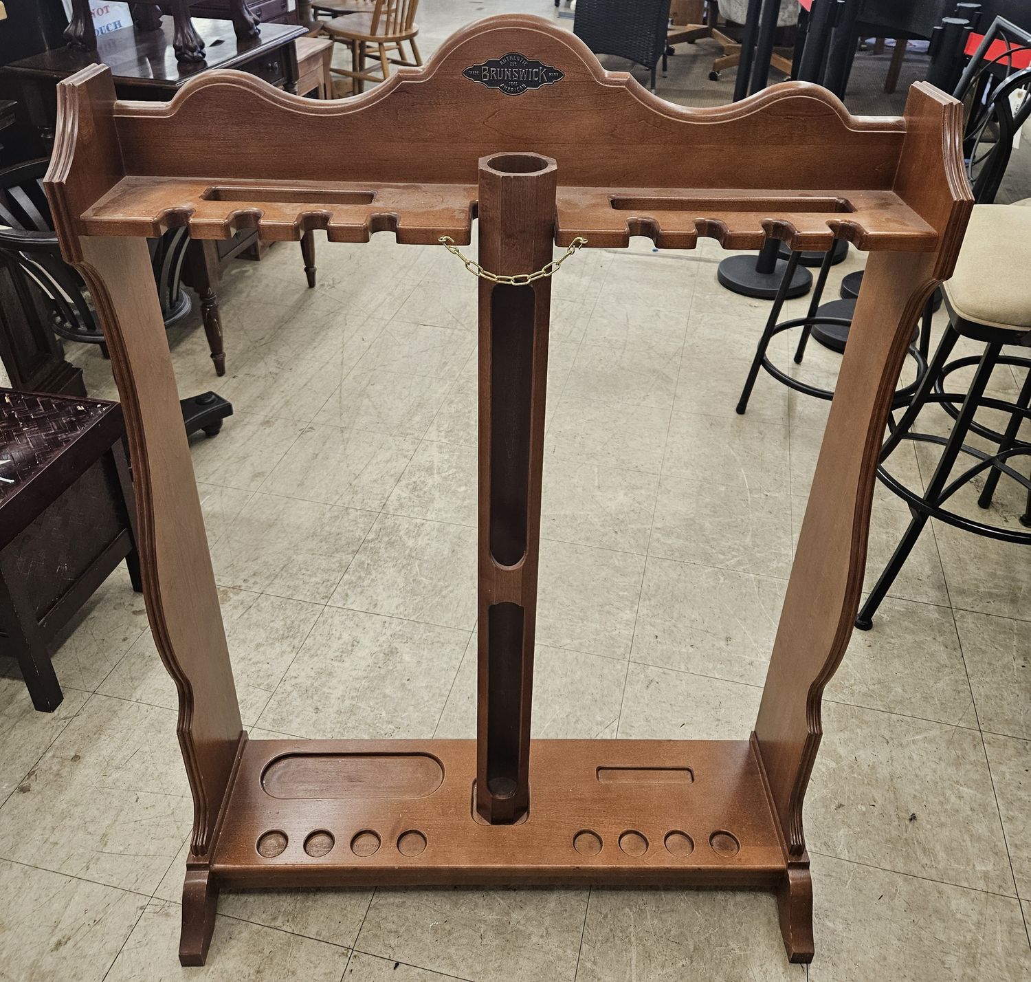Brunswick Pool Table Floor Rack