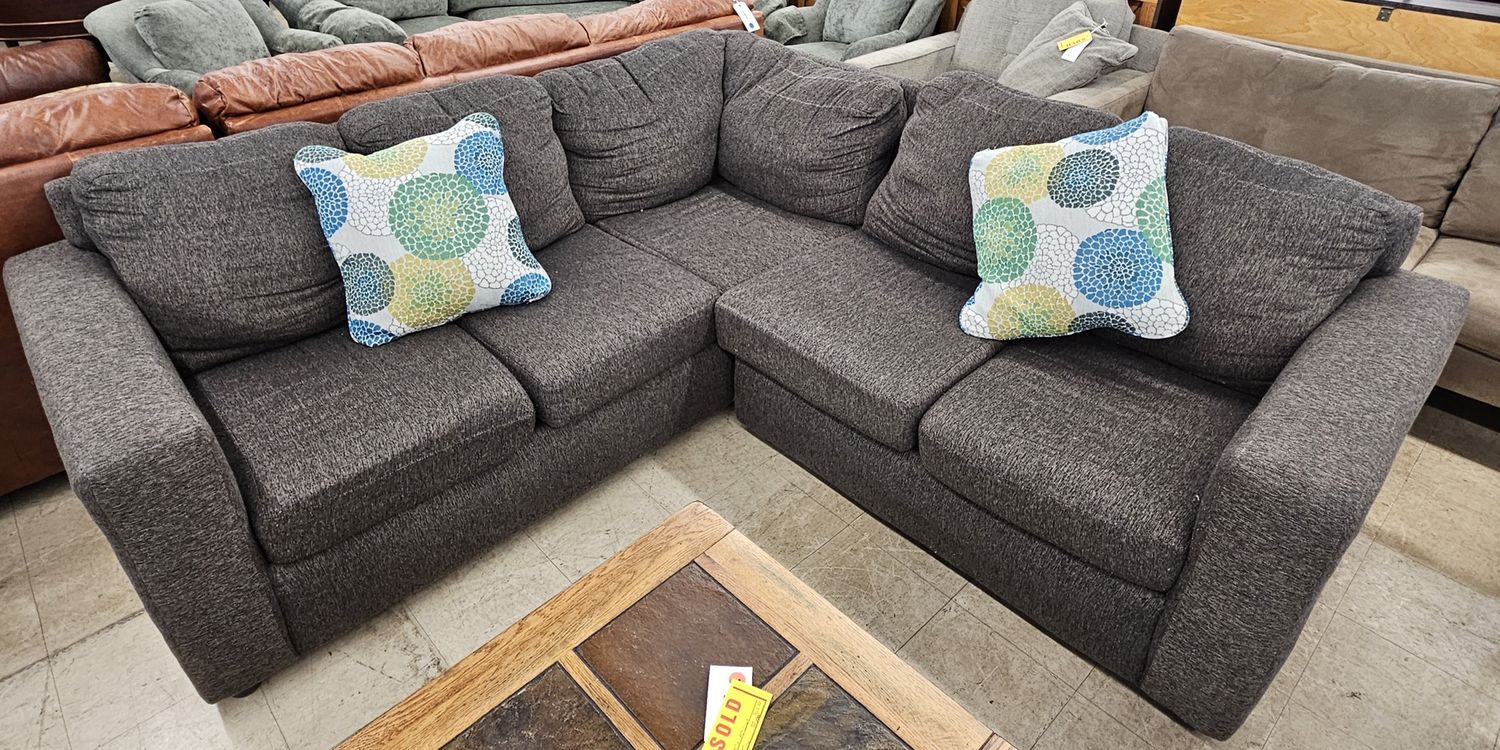 Stonewash 2-Piece Sectional