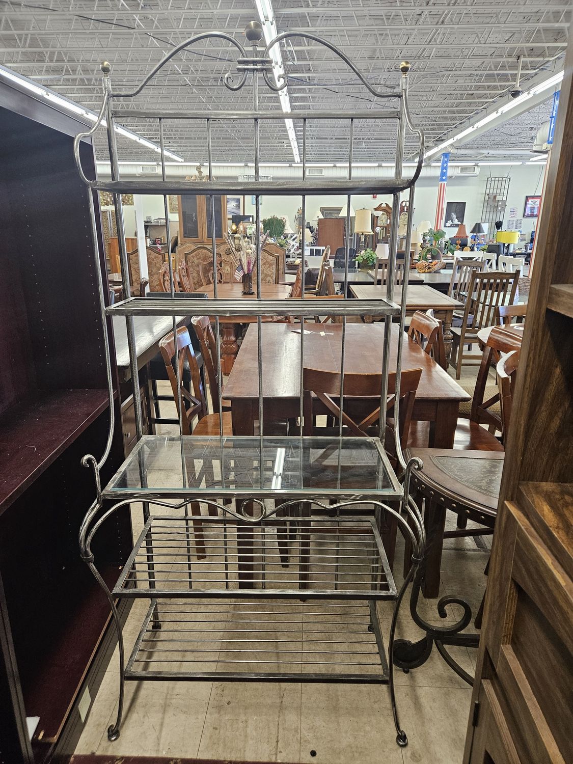 Tall Bakers Rack