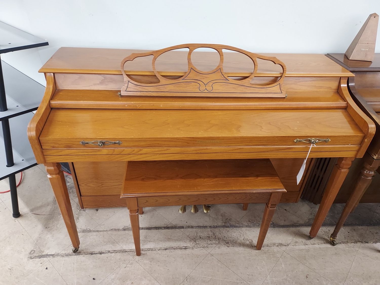 Oak Colored Wurlitzer