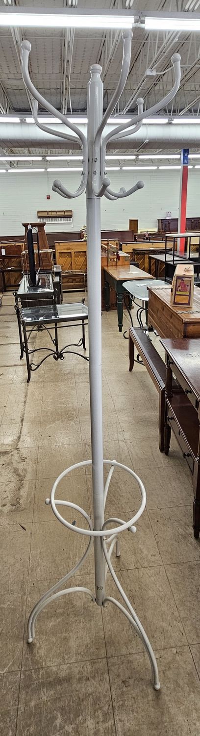 White Coat Rack