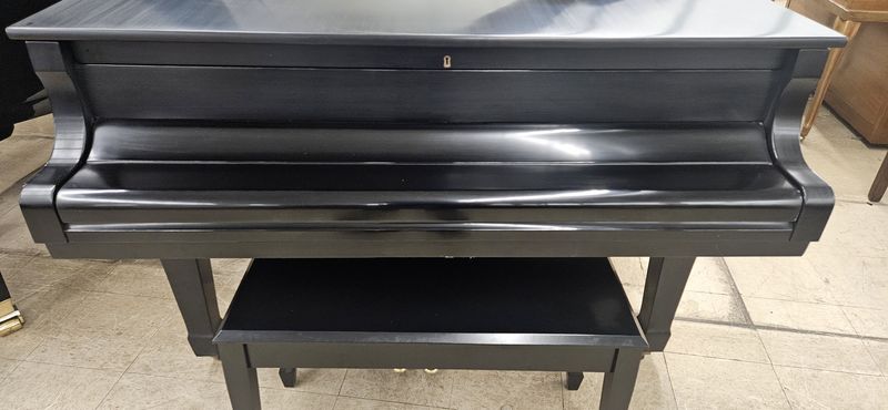 Satin Ebony Young Chang Baby Grand Piano **FREE DELIVERY