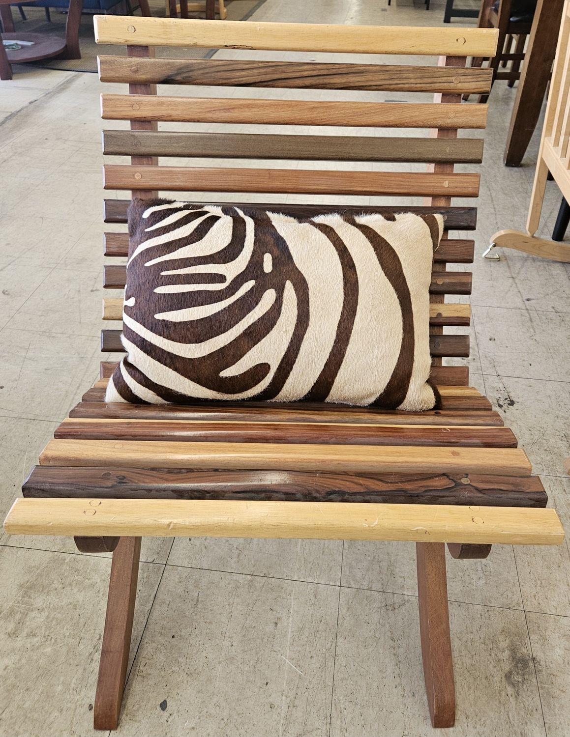 Handcrafted in Belize - Collapsible Cedar Nesting Chair