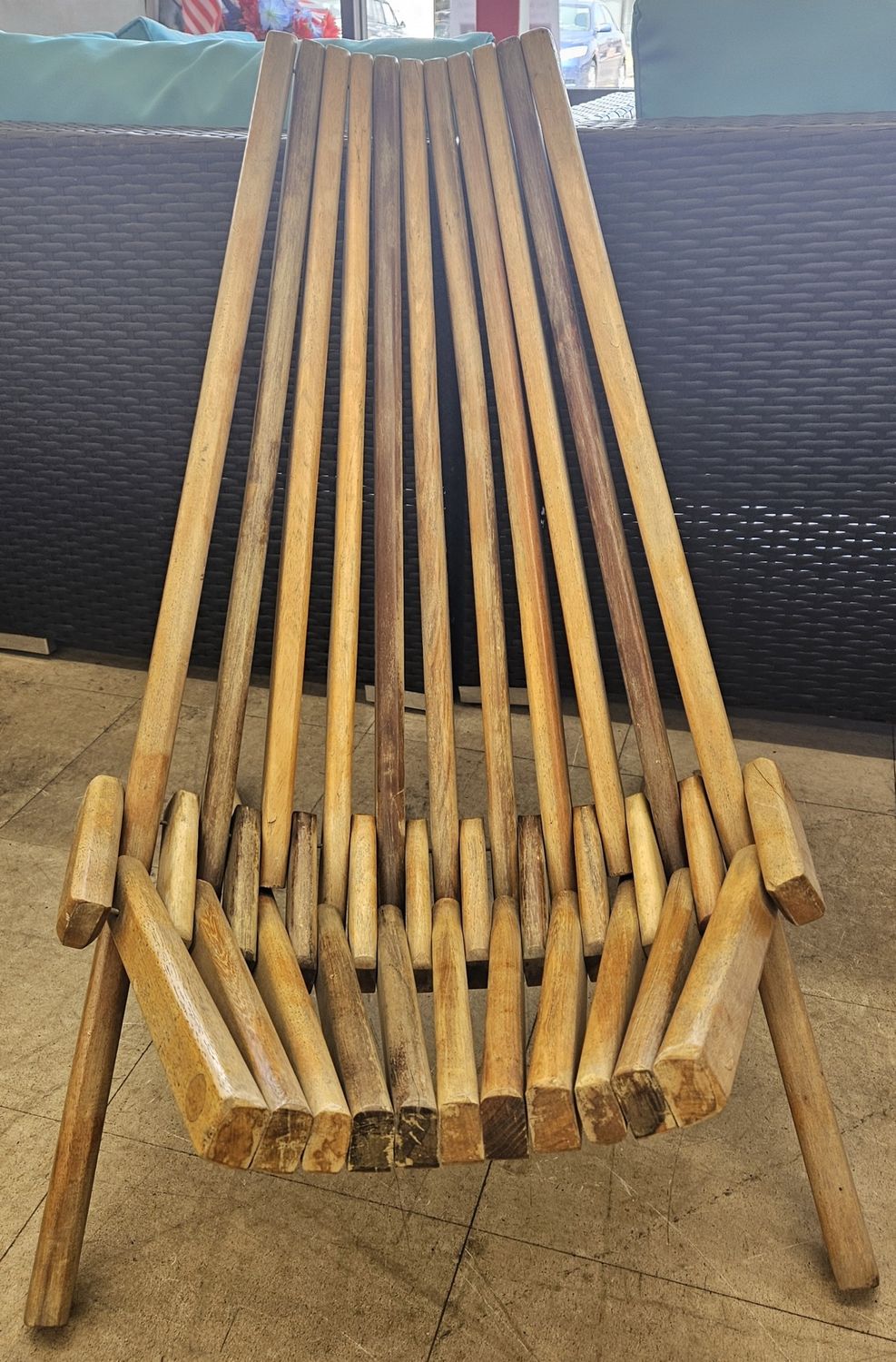 Handmade in Belize, Wooden Folding Chair