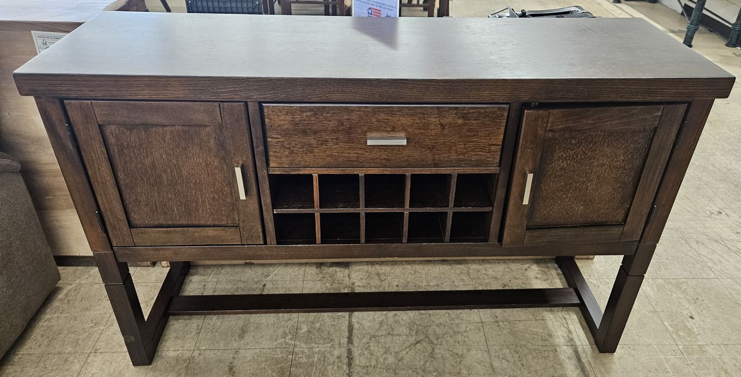 Buffet With Wine Rack