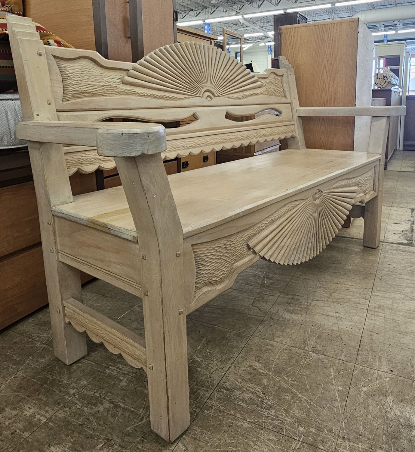 Spanish Colonial Style Bench