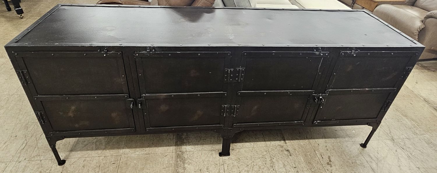 Restoration Hardware Heavy Iron Credenza