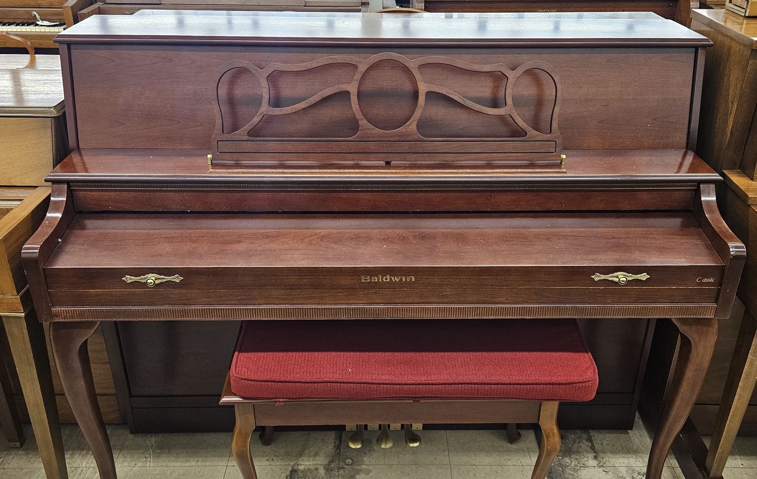 Dark Cherry Baldwin Console Piano *FREE DELIVERY
