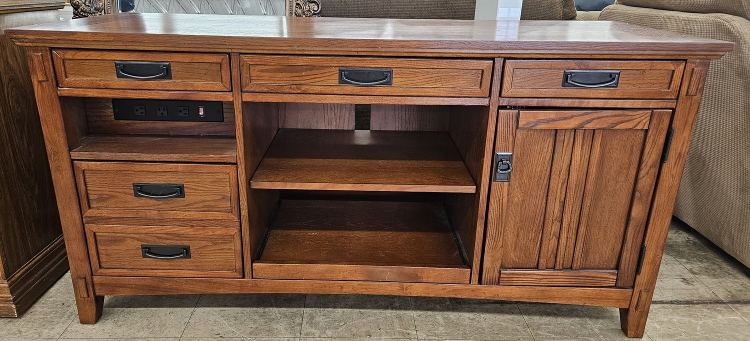 Cross Island Power Credenza
