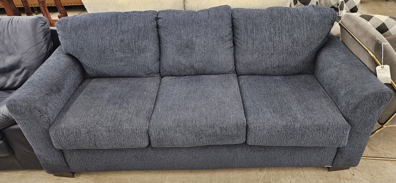 Navy Blue 3-Seater Couch