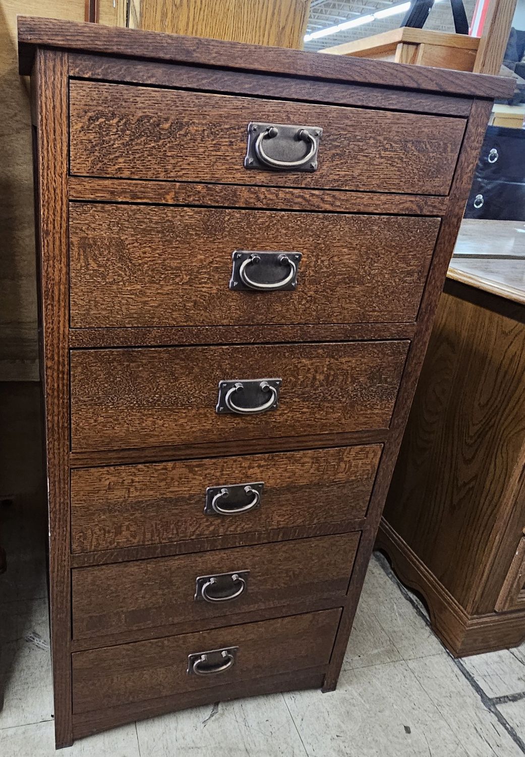 Mission Oak Narrow Chest
