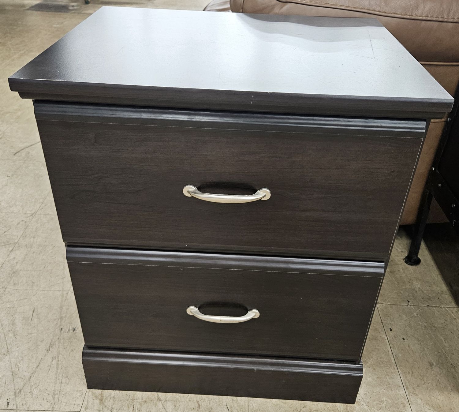 Small 2 Drawer Nightstand