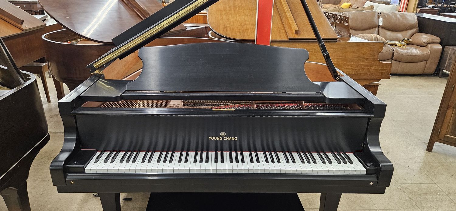 Satin Ebony Young Chang Grand Piano **FREE DELIVERY