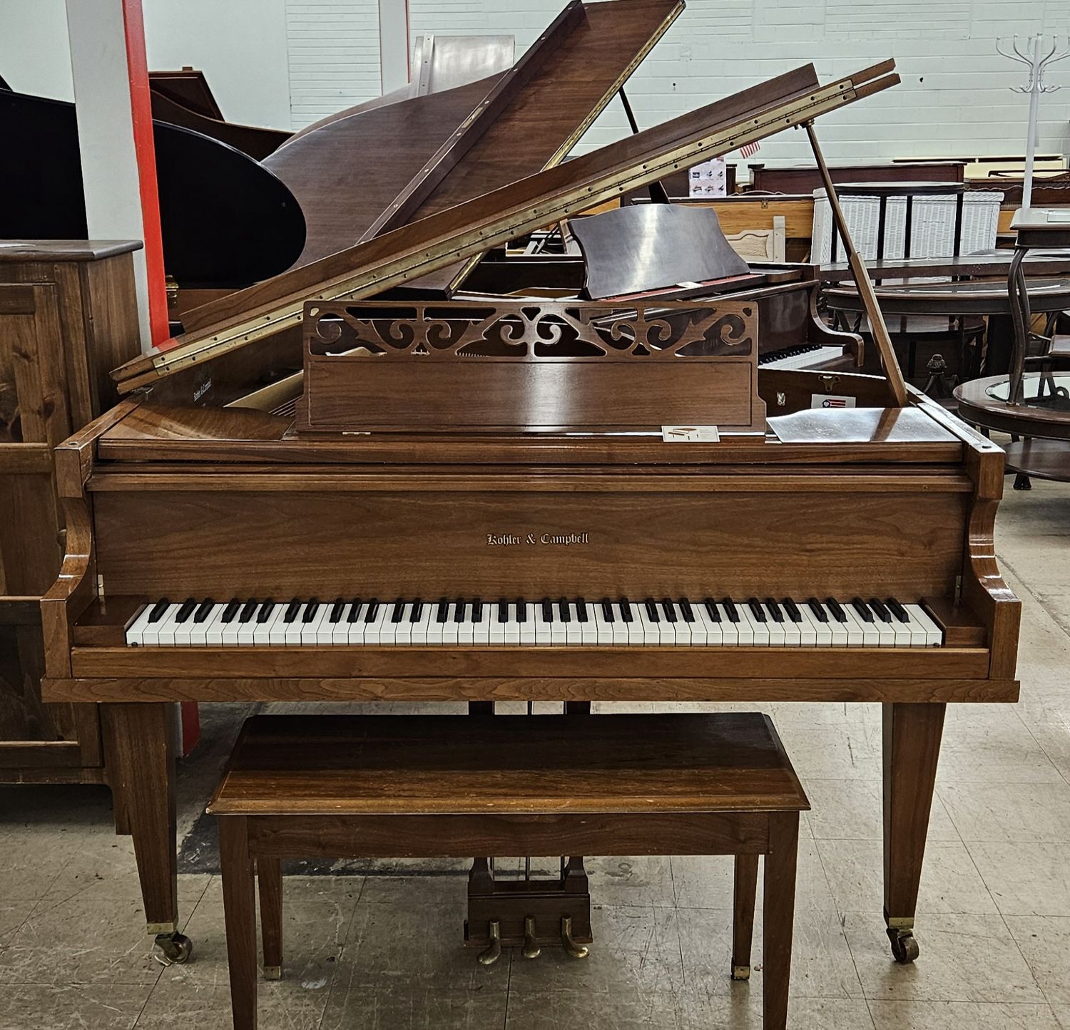 Gorgeous Kohler &amp; Campbell Baby Grand Piano **FREE DELIVERY