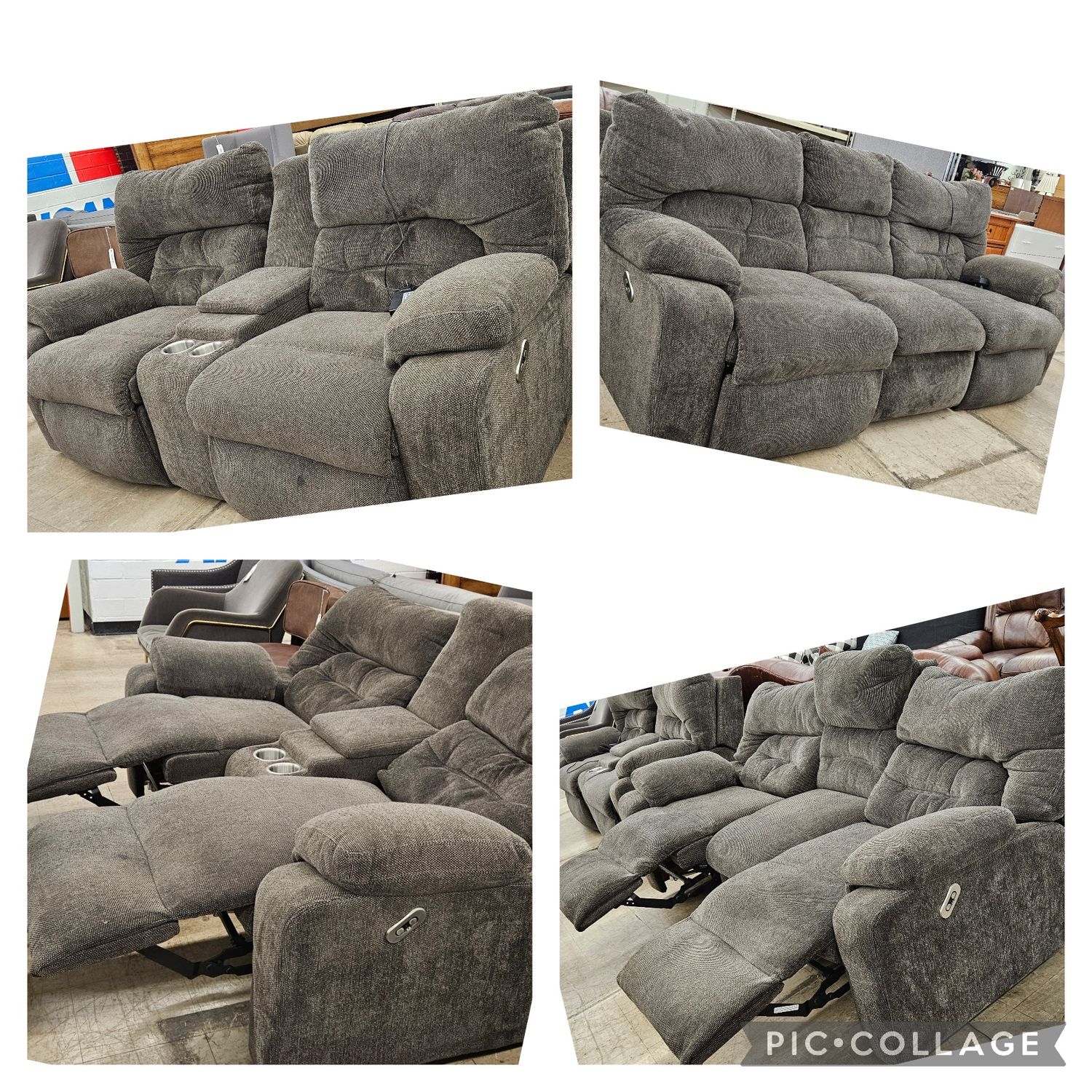 FLUFFY &amp; COMFY Power Reclining Couch &amp; Loveseat *DELIVERY AVAILABLE
