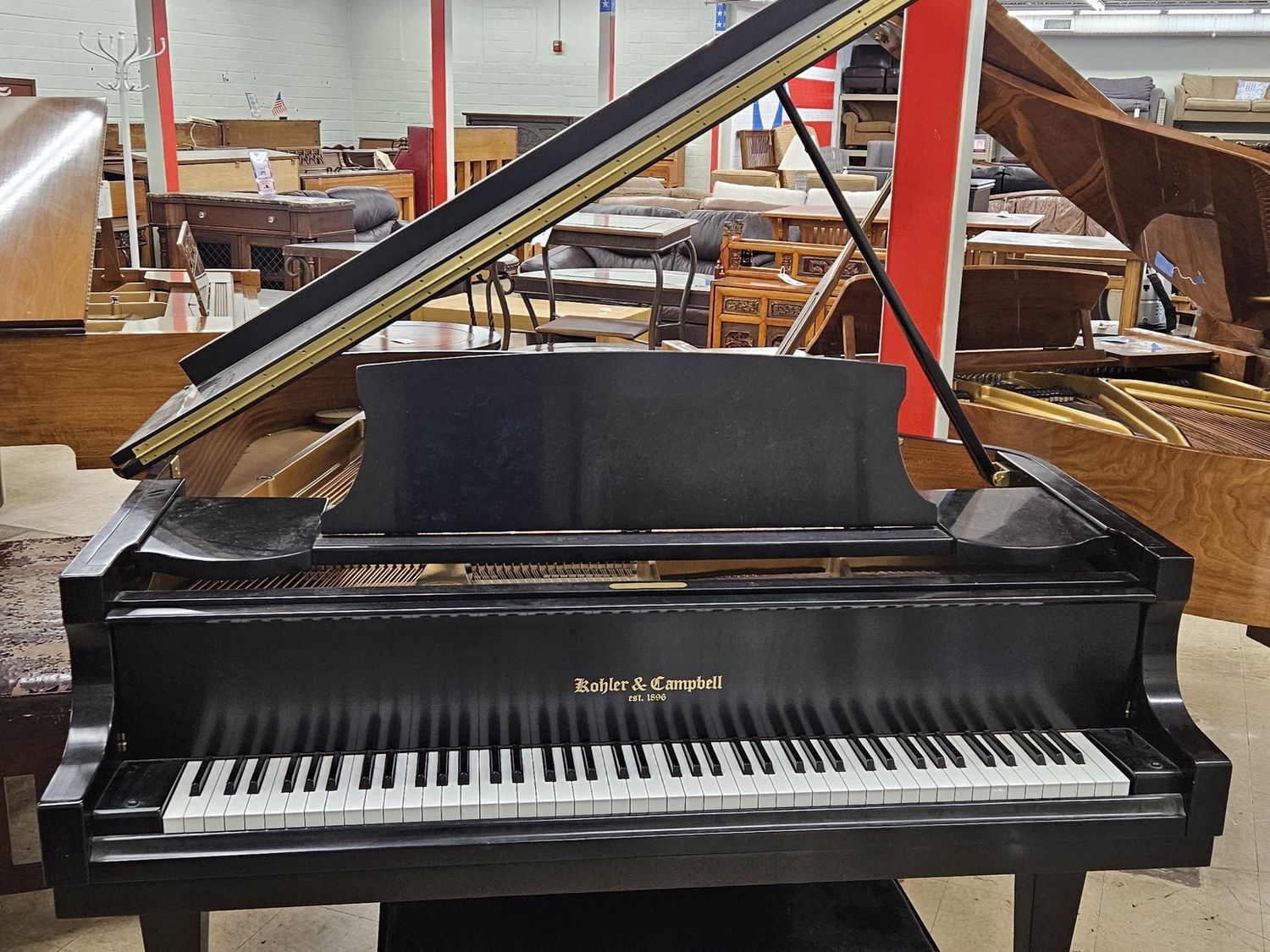 Gorgeous Kohler &amp; Campbell Baby Grand Piano ***FREE DELIVERY