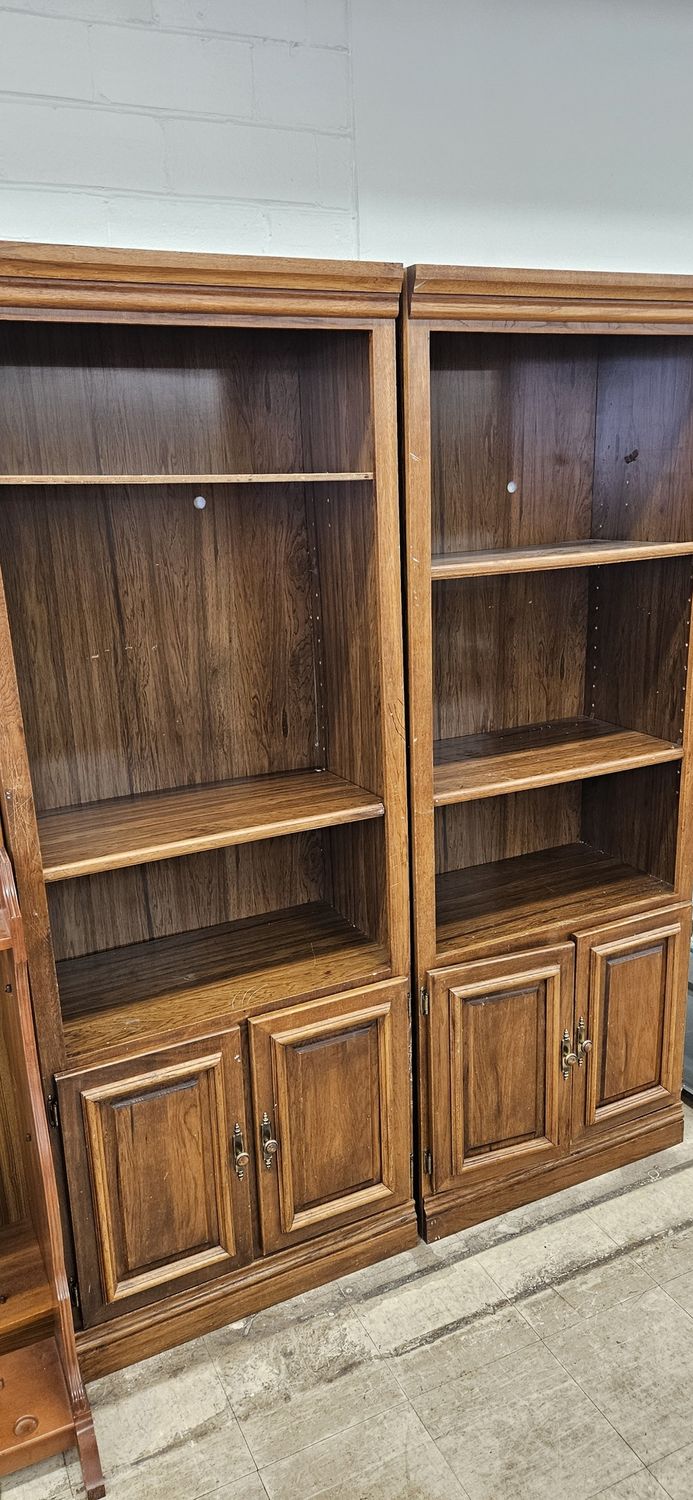 Bookshelf / Cabinet Set of 2 **DELIVERY AVAILABLE