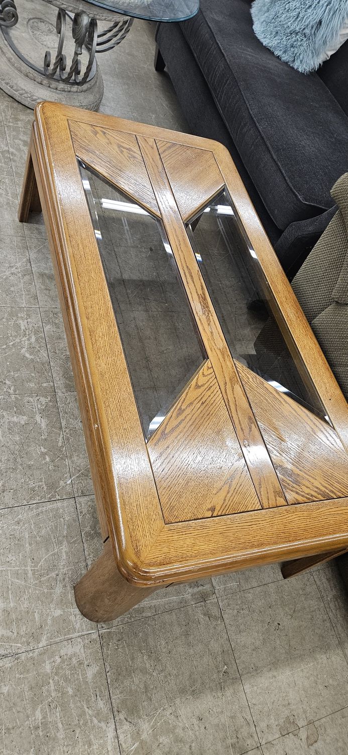 Glass Top Coffee Table
