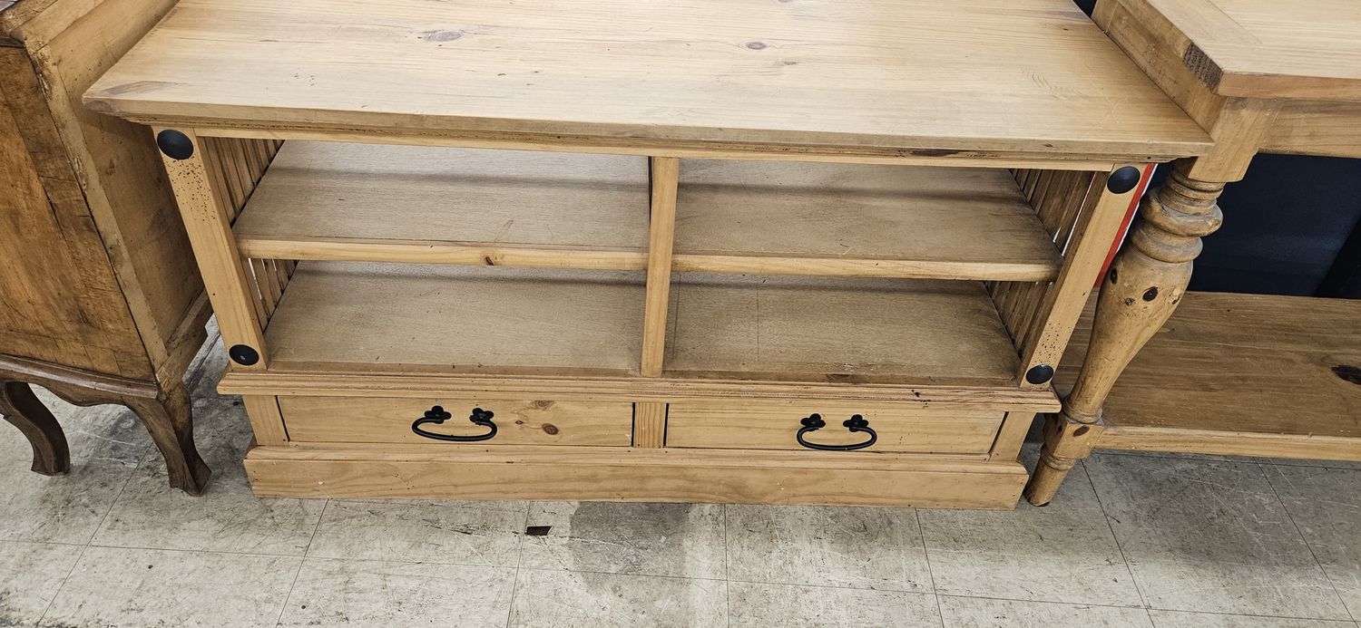 Rustic Pine Table / TV Stand **DELIVERY AVAILABLE