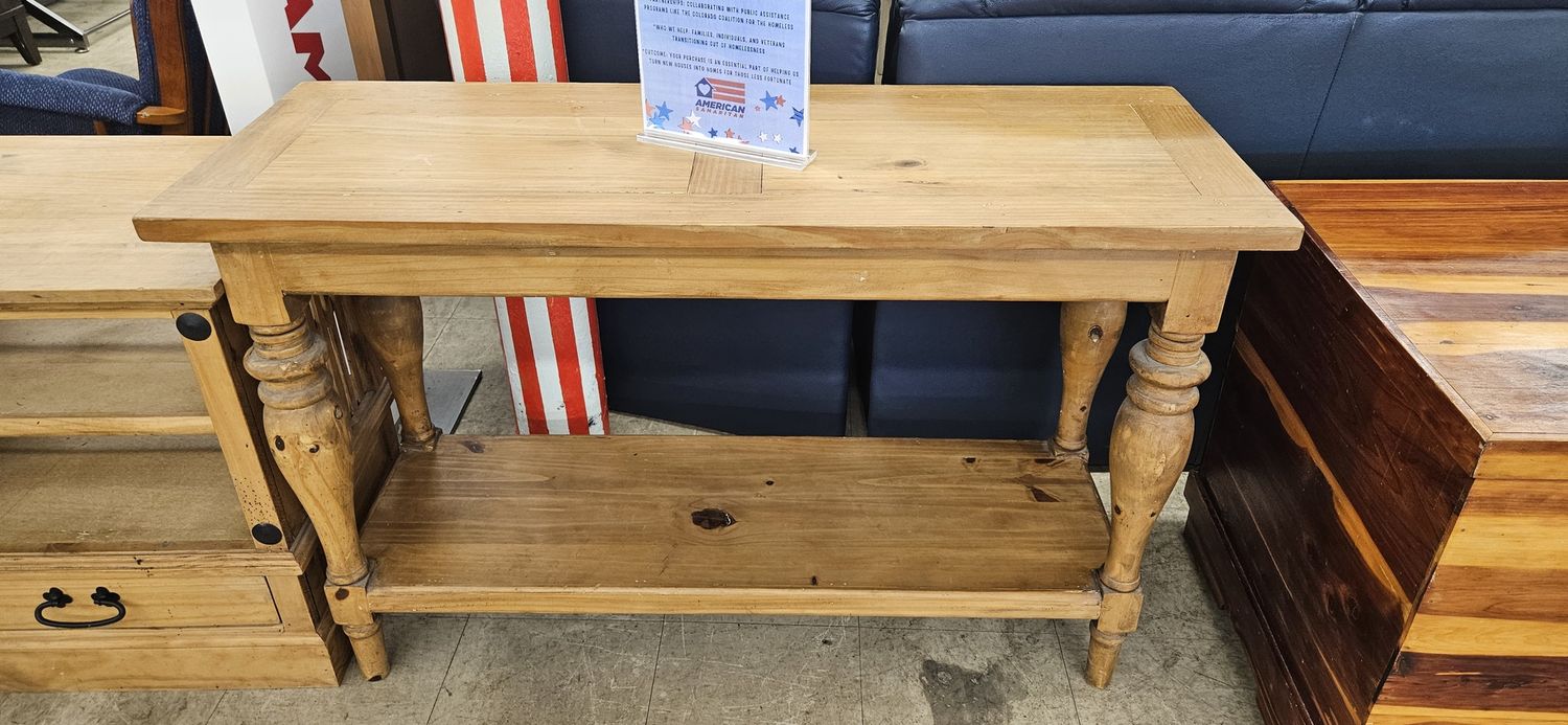 Rustic Pine Hall Table / Couch Table **DELIVERY AVAILABLE