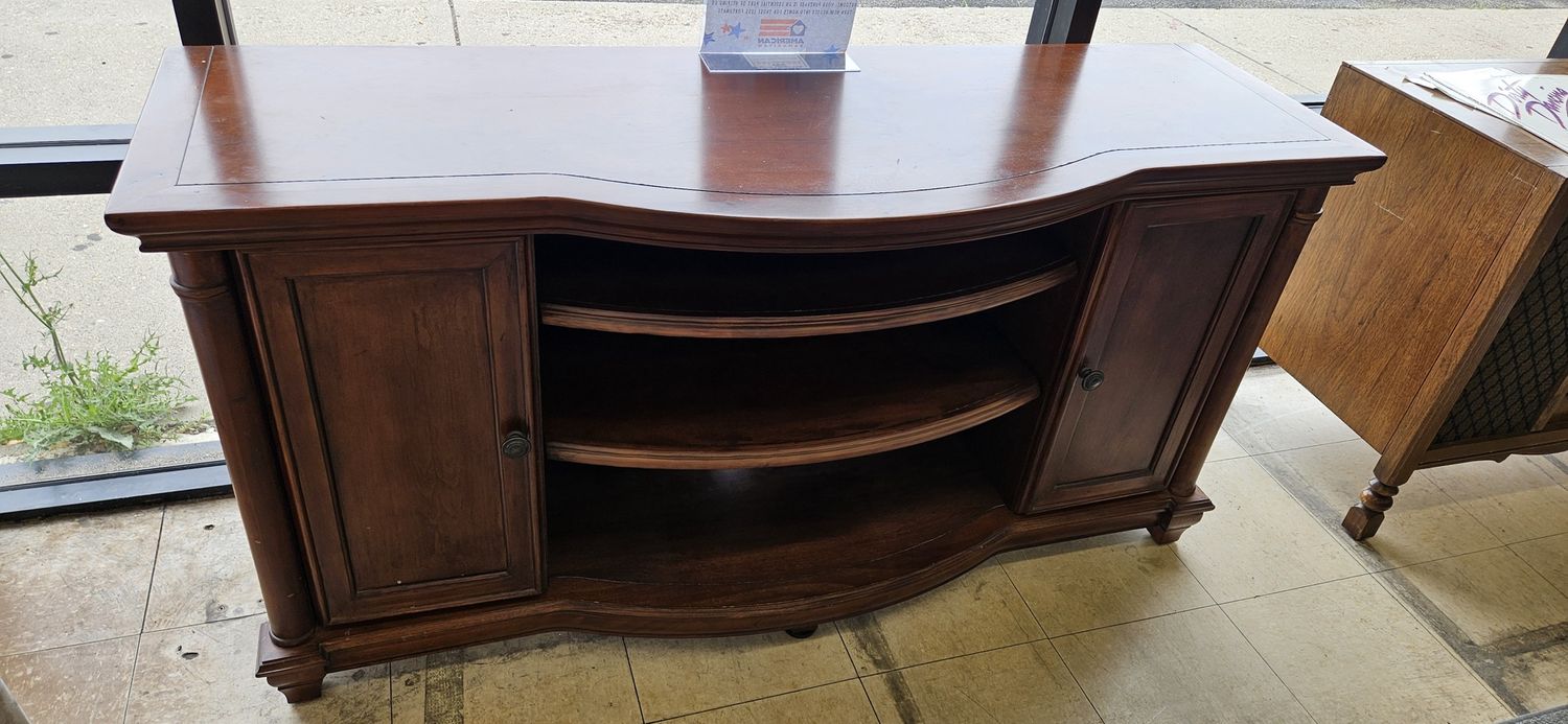 Cherry TV Stand  **DELIVERY AVAILABLE