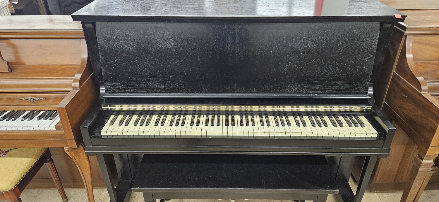 EBONY Gulbransen Studio Piano