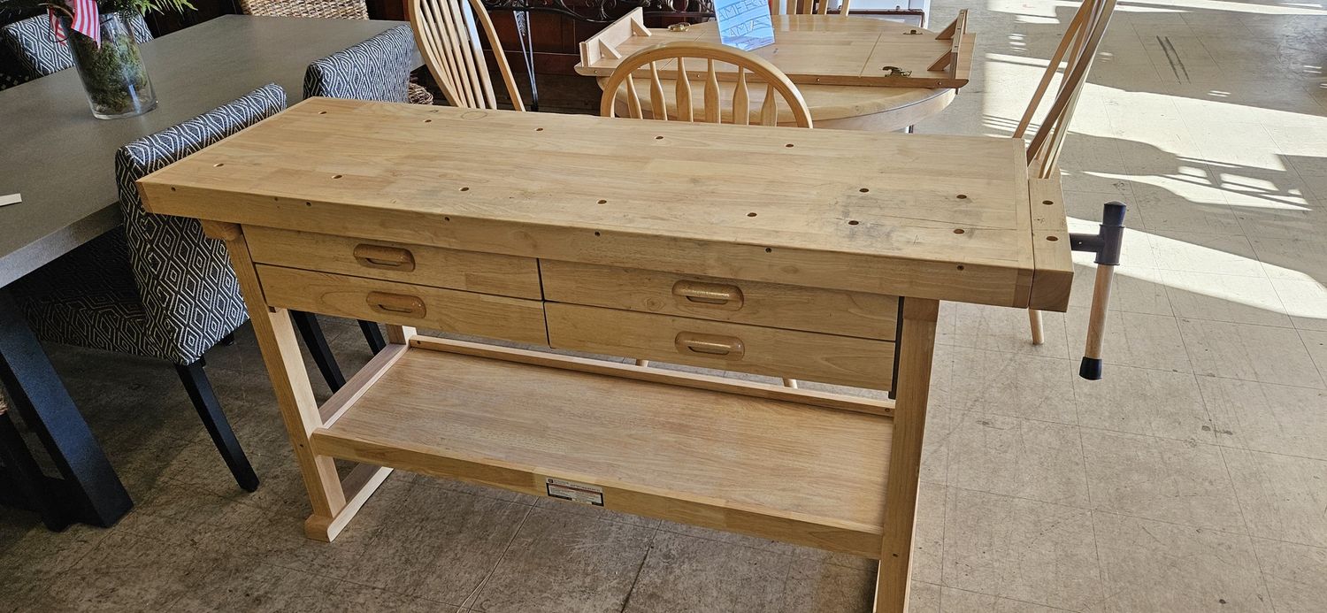 Wooden Workbench **DELIVERY AVAILABLE
