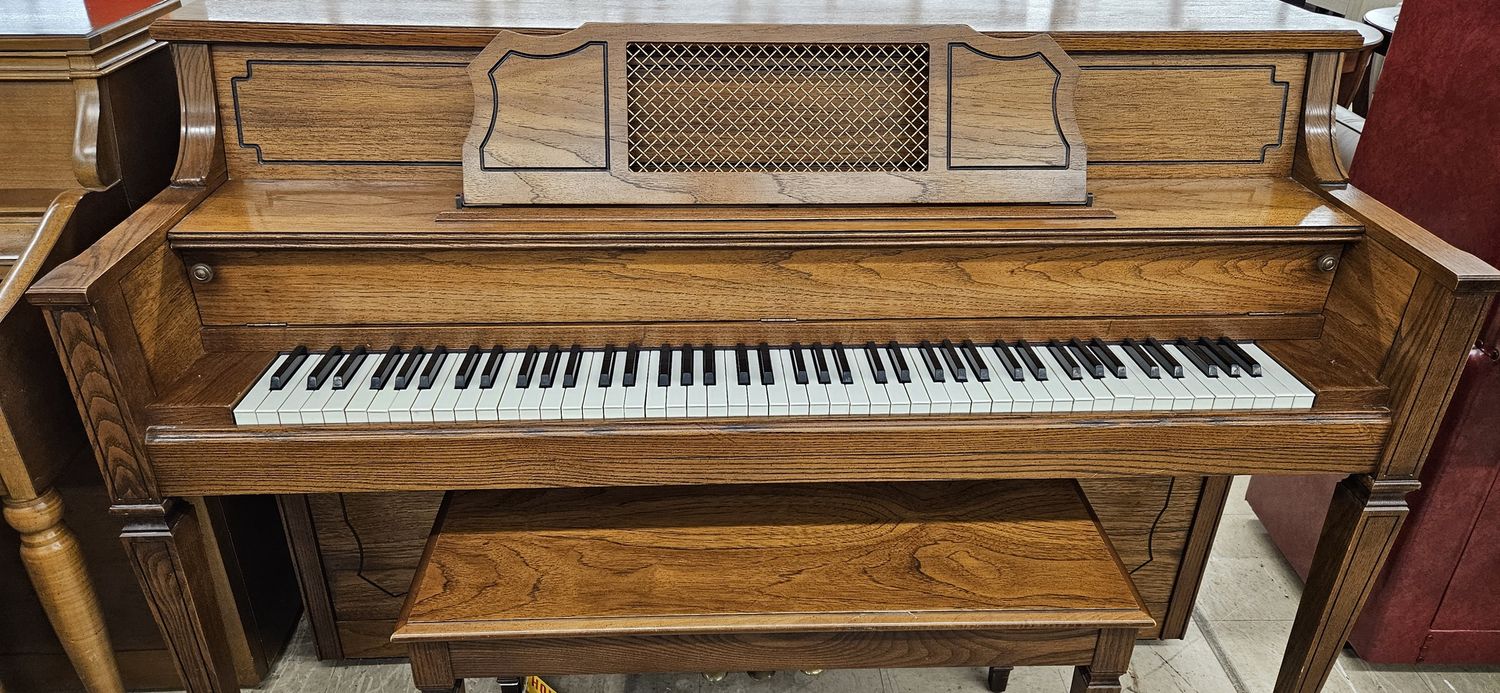 AMAZING Mid Mod Everett Console Piano **FREE DELIVERY