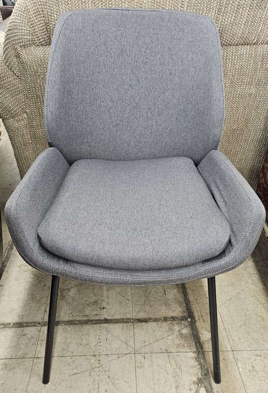 Fabric Guest Chair in gray