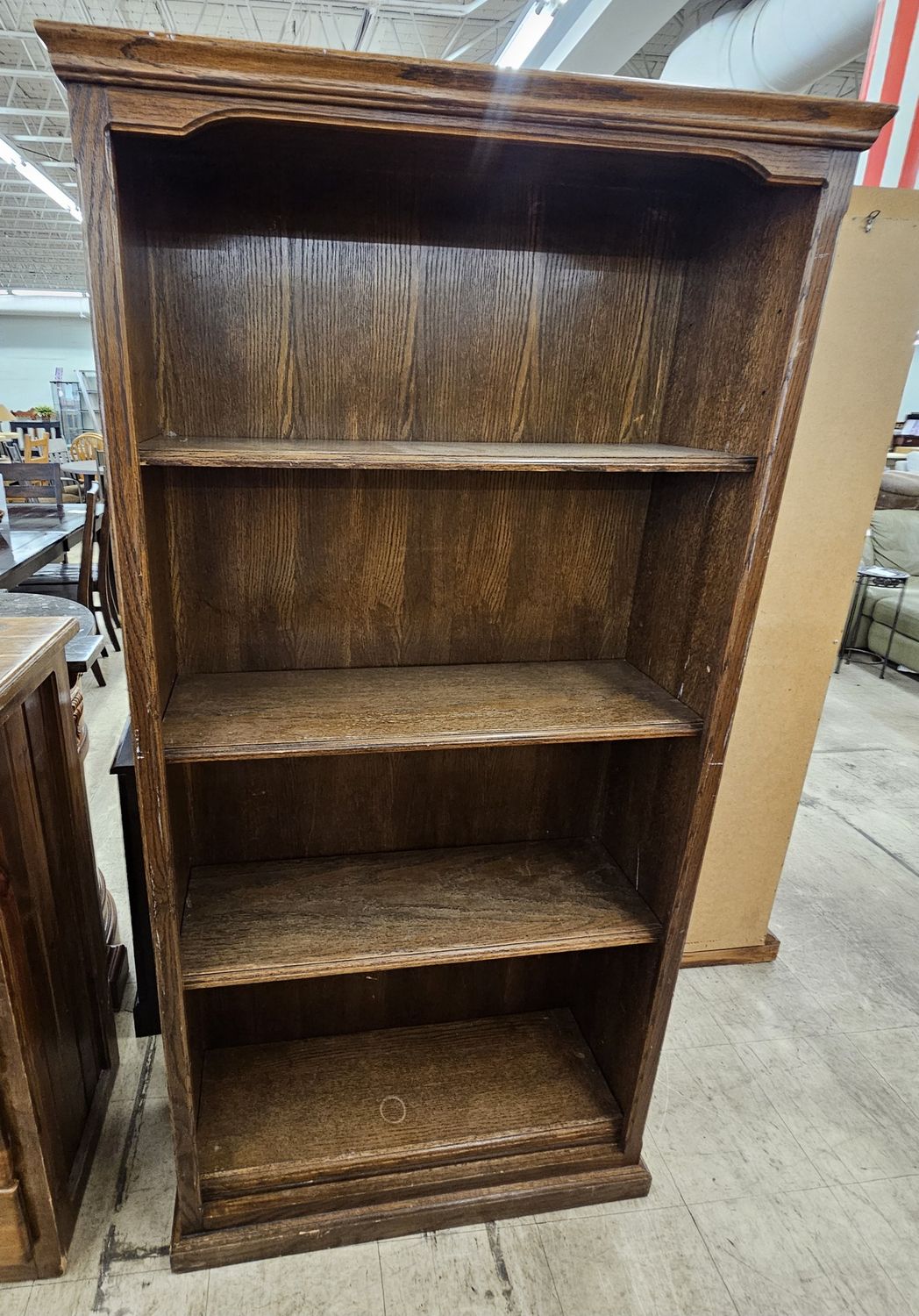 Dark Wooden Bookcase