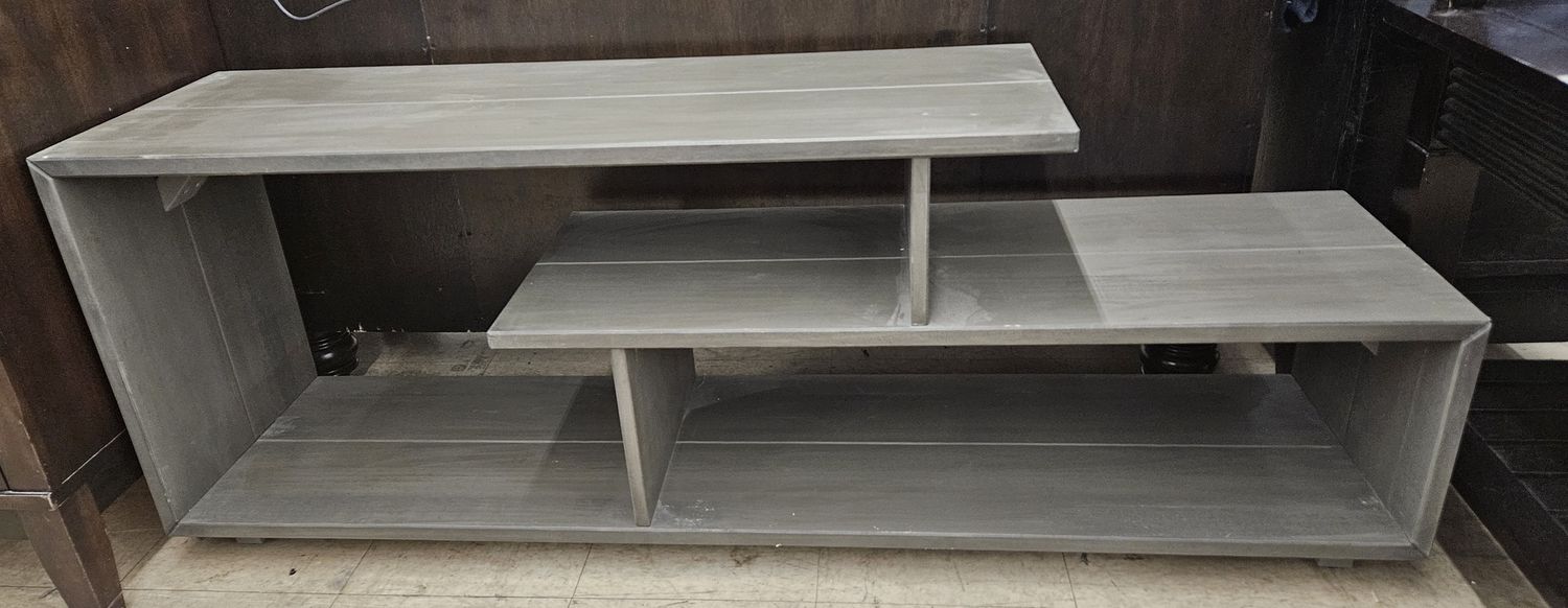 Urban Modern 60&quot; Wide TV Stand in Grey