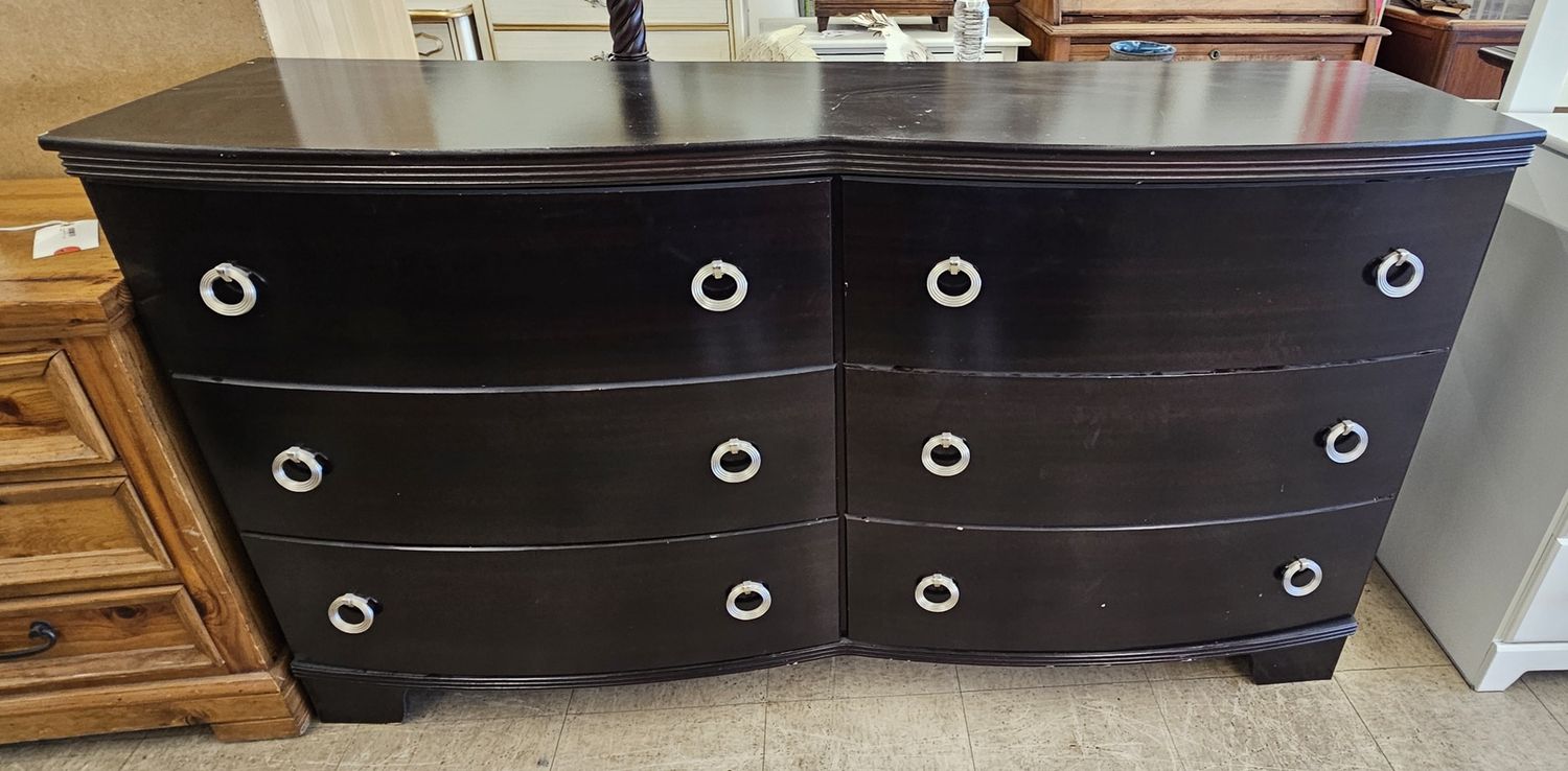 Ashley Merlot Dresser