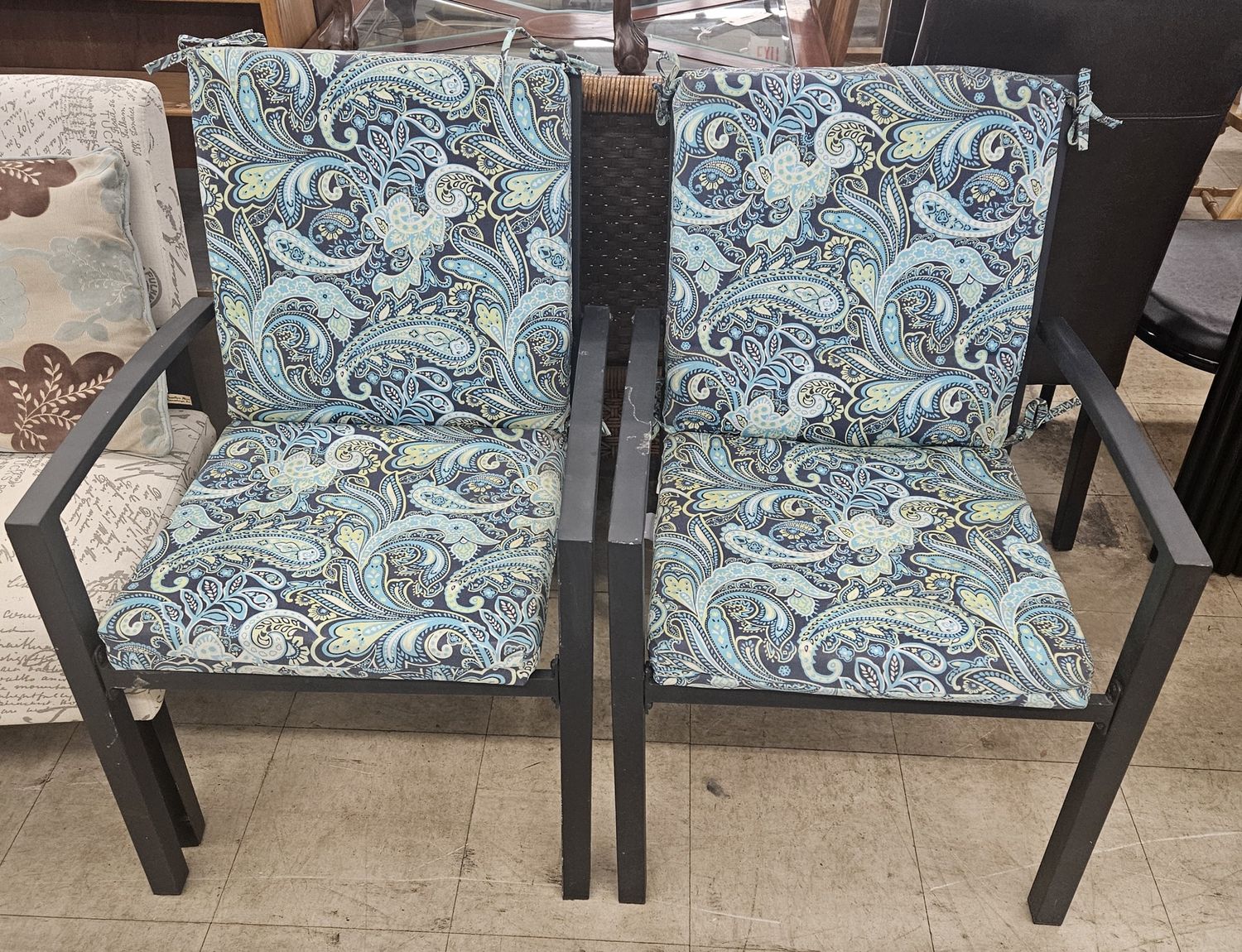 Set of Two Outdoor Chairs
