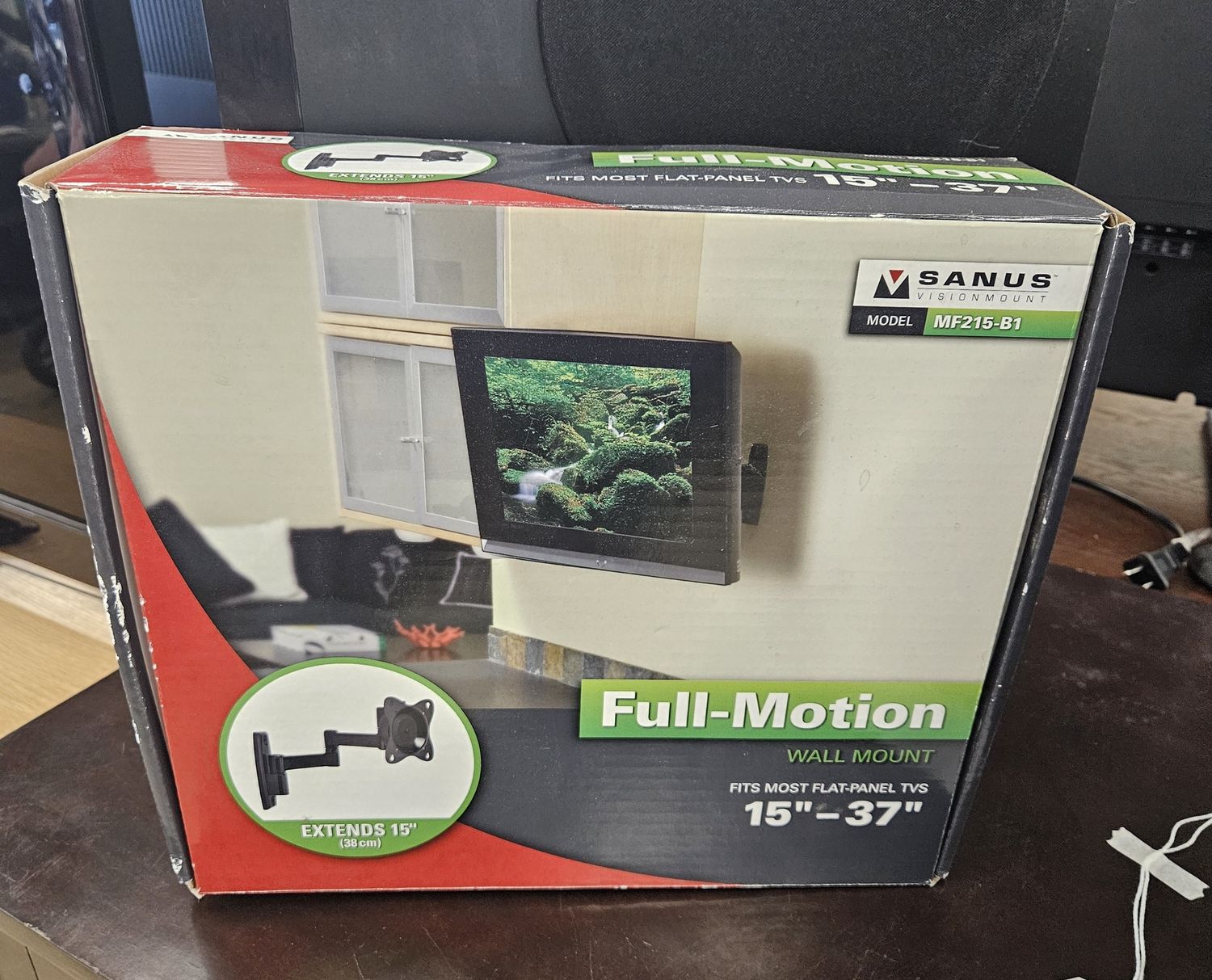 Full Motion Wall Mount for Flat Panel TVs