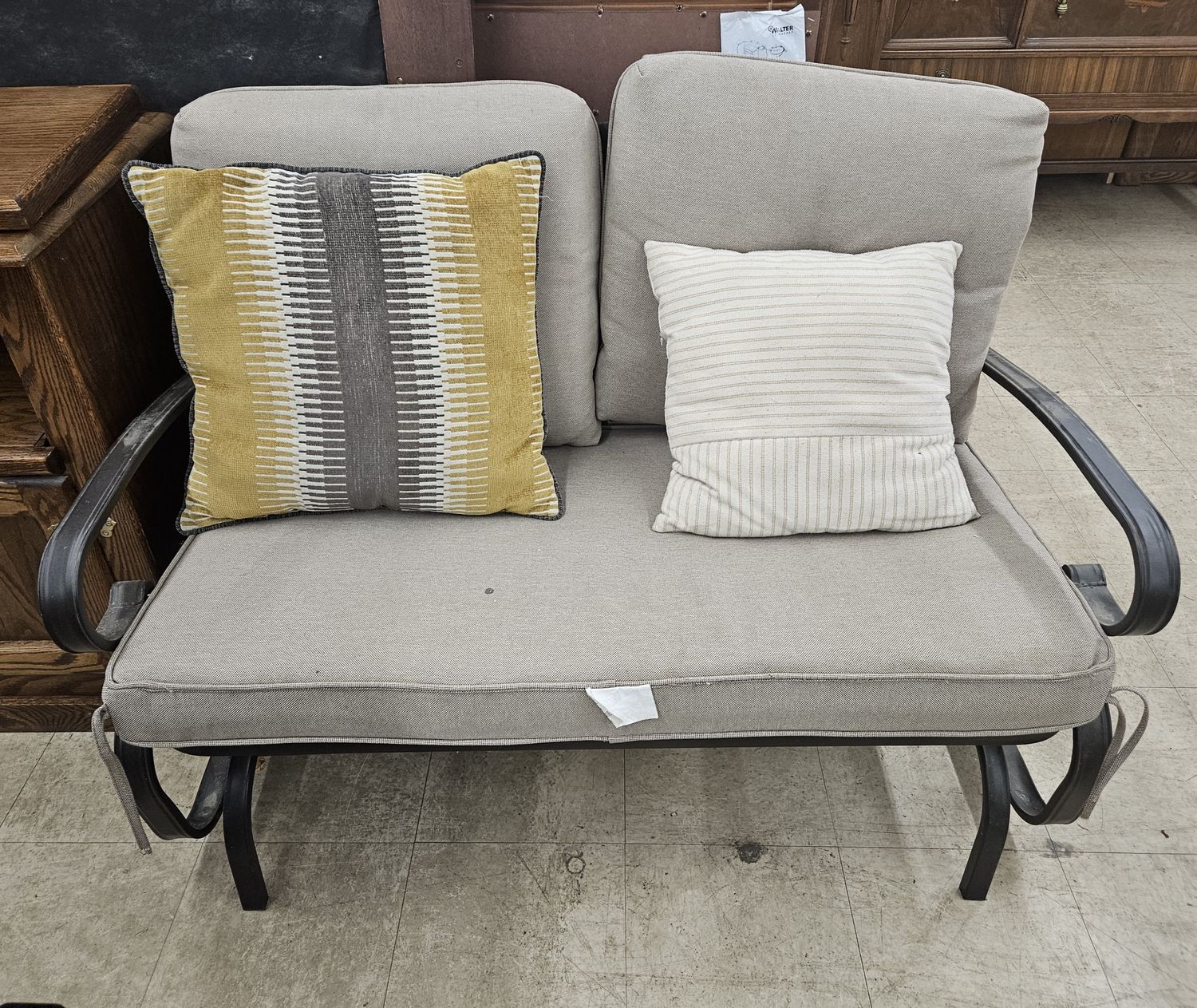 Kozyard Cozy Two-Person Outdoor Patio Rocking Loveseat