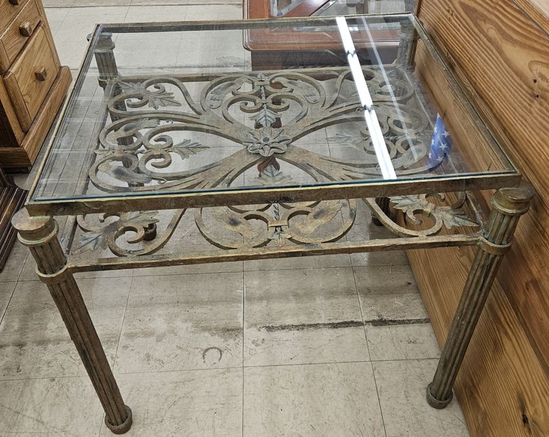 Vintage Hollywood Regency style coffee table