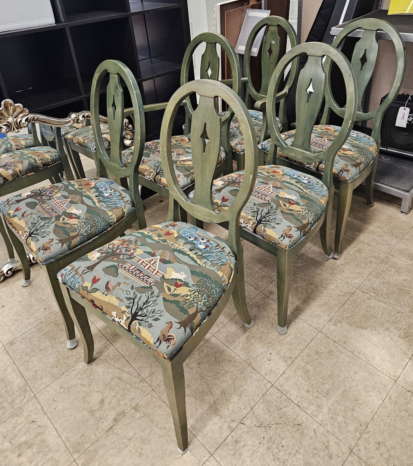 Vintage Ethan Allen dining chairs