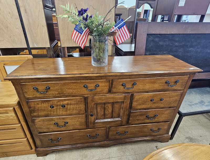 Classic wooden credenza