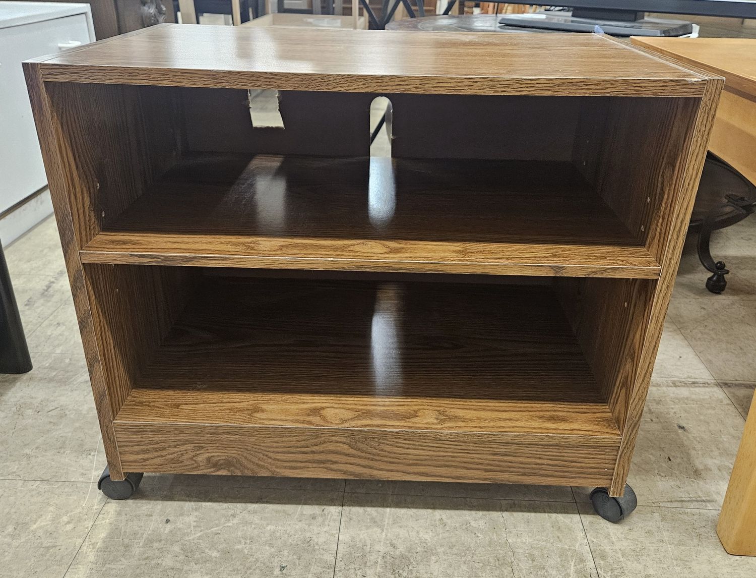 Rolling TV Stand