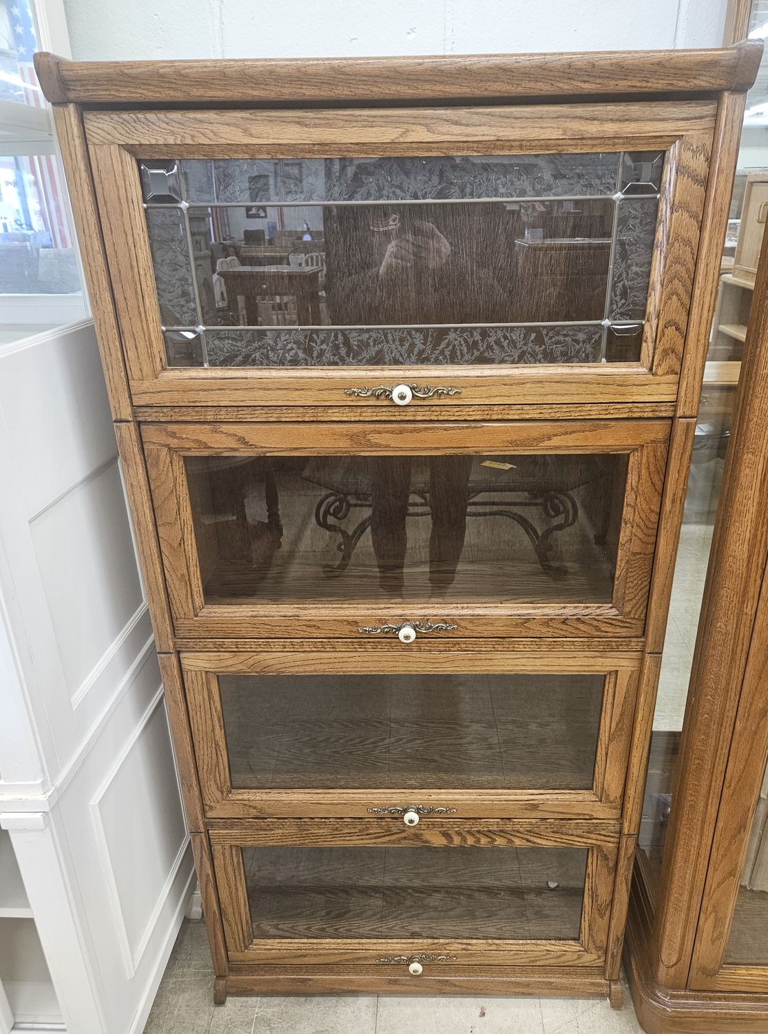 vintage barrister bookcase