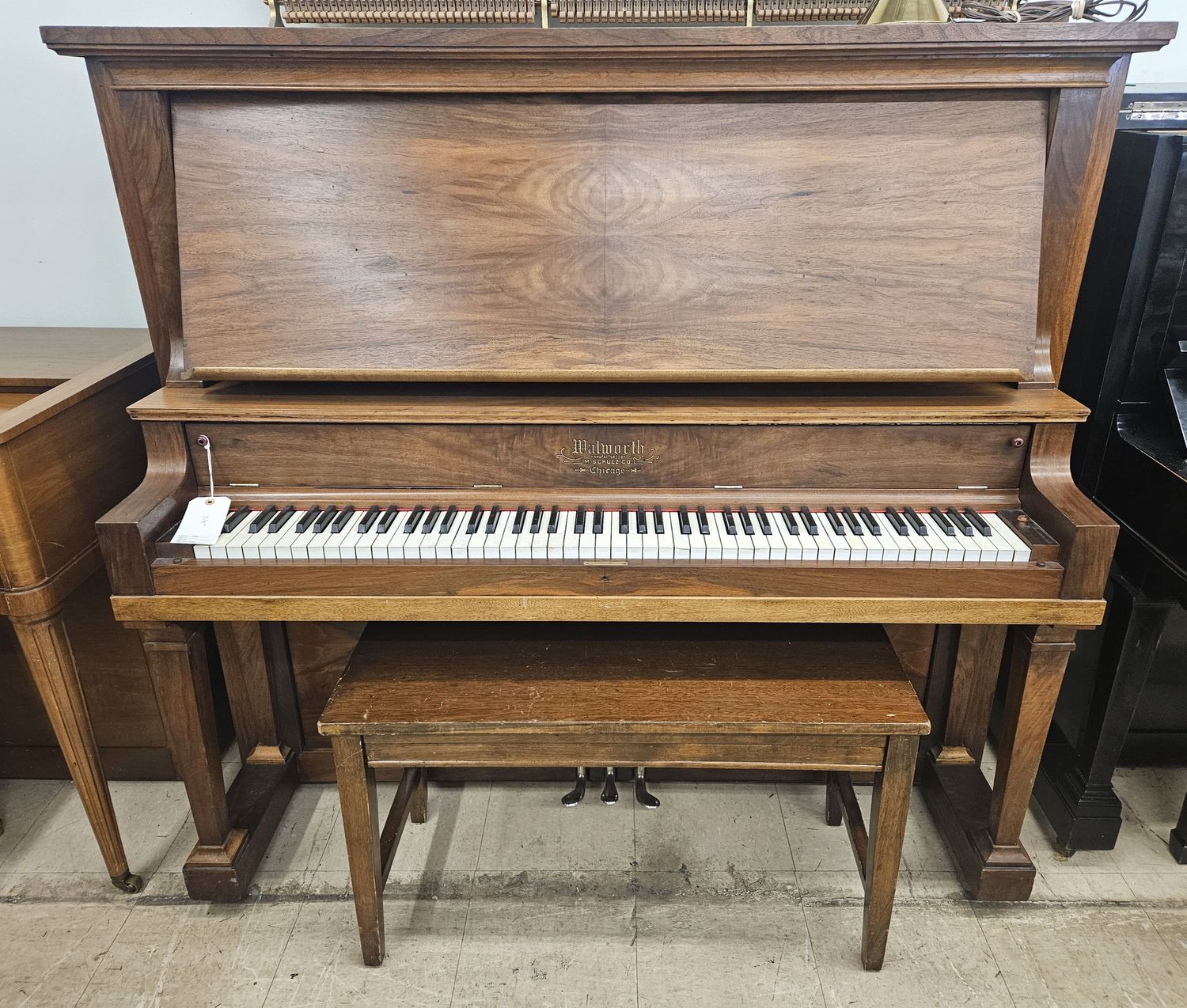 Walworth Cabinet Grand Piano
