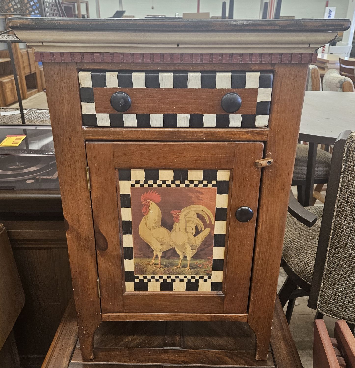 Rooster Side Table